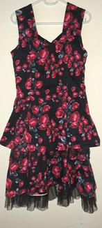 Retro rockabilly ( vintage, Kleding | Dames, Gelegenheidskleding, Overige typen, Zwart, Ophalen of Verzenden, Zo goed als nieuw