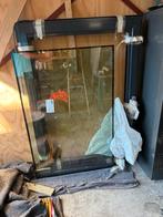 Aluminium Kozijn met Glas draai kiep, Doe-het-zelf en Verbouw, Glas en Ramen, Ophalen, Gevelraam of Ruit, 80 tot 120 cm, 120 tot 160 cm