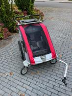 Thule Chariot Cougar 2 Kinderkar, Fietsen en Brommers, Gebruikt, Vering, Ophalen of Verzenden, Kinderkar