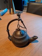 Brons Olie Lampje (eind 1800 / Snotneusje), Antiek en Kunst, Ophalen of Verzenden