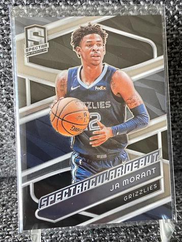 Ja Morant Panini Spectra Panini NBA card Memphis Grizzlies