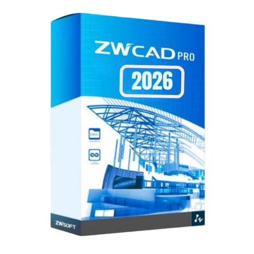 ZWCAD Professional 2026, Computers en Software, Ontwerp- en Bewerkingssoftware, Nieuw, Windows, Ophalen
