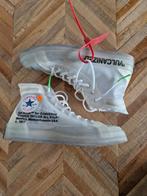 Off White x Converse all stars maat 41., Ophalen of Verzenden, Zo goed als nieuw, Sneakers of Gympen, Zwart