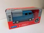 Modelauto VOLKSWAGEN T1 Pick Up Dubbele Cabine Welly 1:36, Ophalen of Verzenden, Nieuw, Auto
