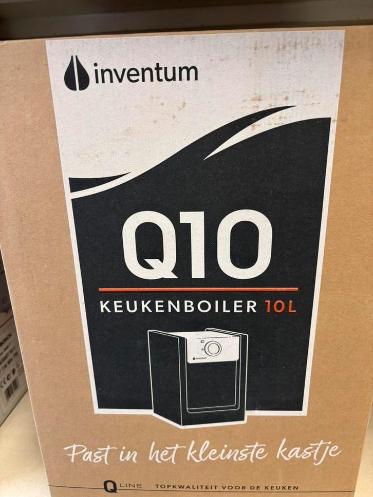 Inventum inbouw keukenboiler 10 lt  A energie label, Doe-het-zelf en Verbouw, Geisers en Boilers, Zo goed als nieuw, Boiler, Minder dan 20 liter