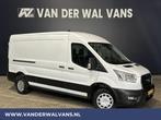 Ford Transit 2.0 TDCI 130 pk L3H2 Euro6 Airco | Camera | Nav, Voorwielaandrijving, 4 cilinders, 2500 kg, Wit