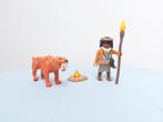 Playmobil 9442 Neanderthaler met sabeltandtijger, Complete set, Gebruikt, Ophalen of Verzenden