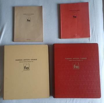 Famous Artists Course 1960 Vintage Tekencursus Boeken beschikbaar voor biedingen