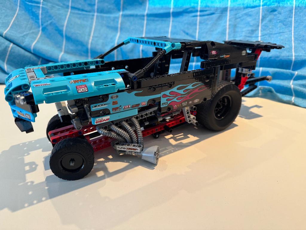 Lego Technic 42050 Drag Racer, Ophalen, Gebruikt, Complete set, Lego
