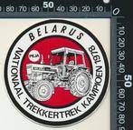 Sticker: Belarus - Nationaal Trekkertrek Kampioen 1978, Ophalen of Verzenden, Zo goed als nieuw, Bedrijf of Vereniging