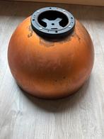 Unieke koperen hanglamp, Huis en Inrichting, Lampen | Hanglampen, Ophalen of Verzenden, Zo goed als nieuw, Minder dan 50 cm