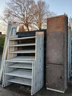 Altrex 5200 rolsteiger afmeting 134x245 werkhoogte 10.2 mtr, Ophalen, Gebruikt, Rolsteiger of Kamersteiger, 5 meter of hoger