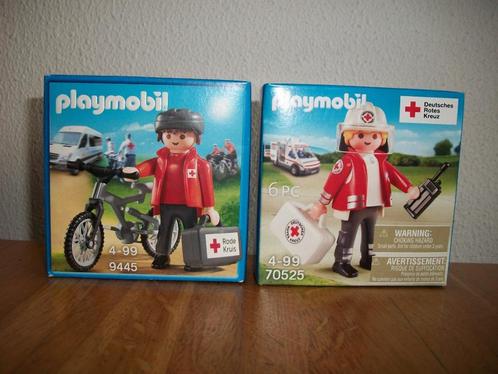 9445 en/of 70525 Nederlandse en Duitse Rode Kruis, Kinderen en Baby's, Speelgoed | Playmobil, Nieuw, Complete set, Ophalen of Verzenden