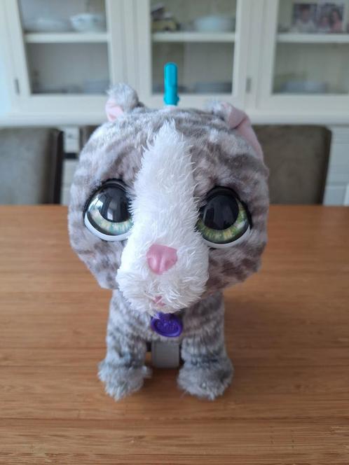 FurReal Walkalots Big Wags Kat interactief, Kinderen en Baby's, Speelgoed | Knuffels en Pluche, Gebruikt, Overige typen, Ophalen of Verzenden