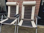 2 Queshua campingstoelen, Caravans en Kamperen, Ophalen, Zo goed als nieuw, Campingstoel