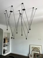 Vibia design hanglamp met 8 spots, Huis en Inrichting, Lampen | Hanglampen, Ophalen, Zo goed als nieuw, Minimalistisch, Metaal
