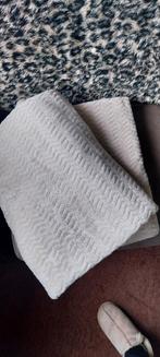 2 x SENZA woon plaids Visgraat Zandkleurig 160x120cm, Ophalen of Verzenden, Nieuw