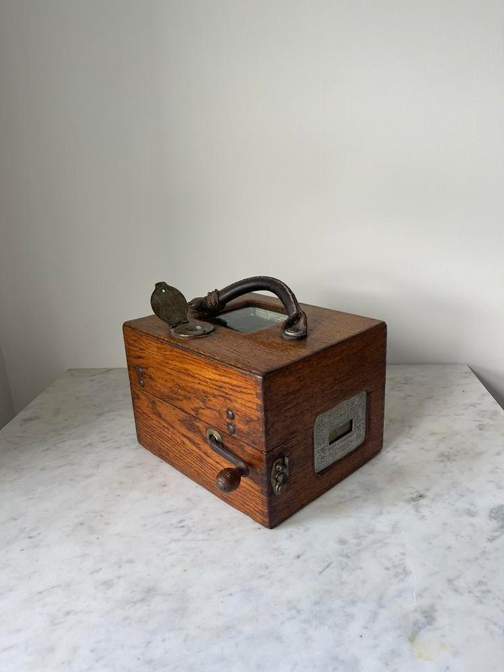 Antieke duivenklok/ constrateur, Antiek en Kunst, Curiosa en Brocante, Ophalen