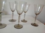 Kristalunie Rozendaal wijnglazen 'Ajax' 5 stuks, Ophalen of Verzenden, Zo goed als nieuw, Overige typen