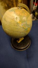 Zeldzame vintage blikken chad valley wereldbol jaren 40!, Ophalen of Verzenden, Gebruikt