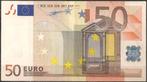 50 Euro DUISENBERG. ADV. no.70 S., Postzegels en Munten, Bankbiljetten | Europa | Eurobiljetten, Los biljet, 50 euro, Overige landen
