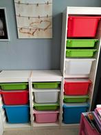 Trofast kasten met bakken, Kinderen en Baby's, Kinderkamer | Commodes en Kasten, Ophalen, Gebruikt, Minder dan 75 cm, 105 cm of meer