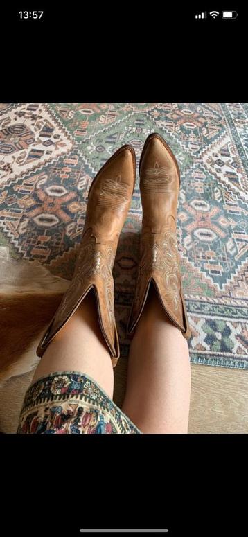Old West cowboylaarzen 40 western boots bohemian laarzen beschikbaar voor biedingen