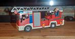 Playmobil Brandweerwagen, Kinderen en Baby's, Speelgoed | Playmobil, Ophalen of Verzenden, Zo goed als nieuw, Complete set