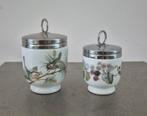 Egg coddlers, 2x, Royal Worcester porselein., Overige typen, Ophalen of Verzenden, Zo goed als nieuw, Overige stijlen