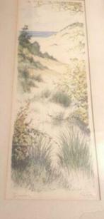 litho Gerard van Berkel Duinen zee, Antiek en Kunst, Kunst | Litho's en Zeefdrukken, Ophalen