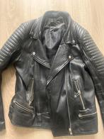 Goose Craft leren jas - Maat M, Kleding | Dames, Jassen | Zomer, Ophalen of Verzenden, Zo goed als nieuw, Maat 38/40 (M), Zwart