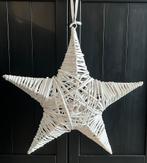 Prachtige grote witte rotan ster, Ophalen, Zo goed als nieuw