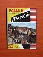 Faller Magazin  53-juli 1966  46-mei 1965  38-januari 1964, Overige merken, Gelijkstroom of Wisselstroom, Zo goed als nieuw, Boek, Tijdschrift of Catalogus