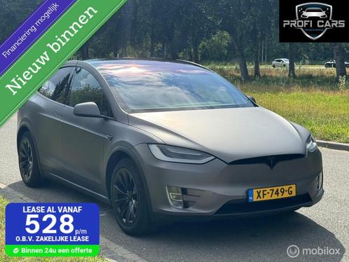 Tesla Model X 75D Base 7p. Trekhaak Nap, Auto's, Tesla, Bedrijf, Te koop, Model X, 360° camera, 4x4, ABS, Achteruitrijcamera, Airbags