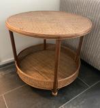 Rotan bijzettafel webbing, Ophalen, Overige materialen, Gebruikt, 50 tot 100 cm