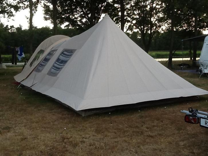 Macluratent met extra luifel, aangeritst grondzeil!, Caravans en Kamperen, Tenten, tot en met 4, Zo goed als nieuw, Ophalen