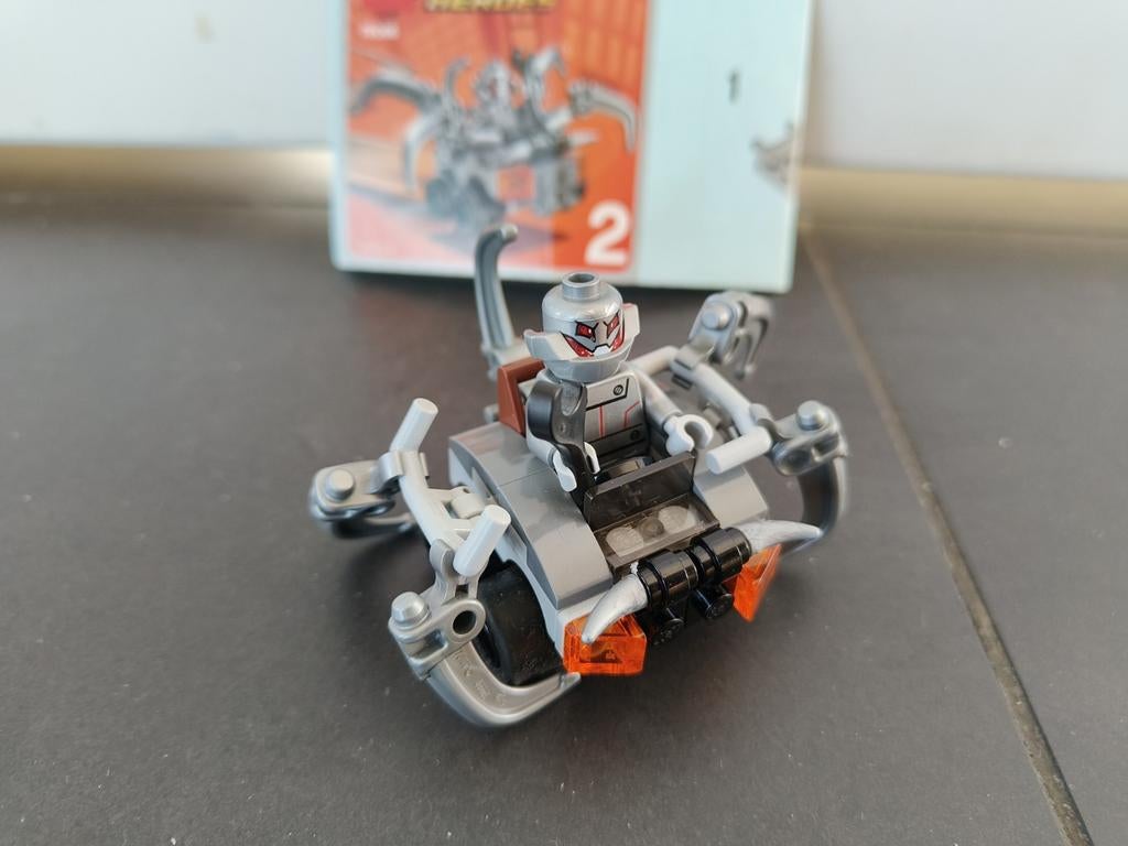 Lego Super Heroes 76066 Mighty Micros: Ultron vs. Iron Man, Ophalen of Verzenden, Zo goed als nieuw, Complete set, Lego