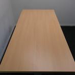 Elektrisch zit-sta bureau, 180 x 80 cm,H75/126cm,Beuken BR24, Ophalen of Verzenden, Elektrisch, Gebruikt, Stabureau