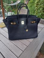 Hermès Birkin look-a-like, Ophalen of Verzenden, Zo goed als nieuw, Zwart, Handtas
