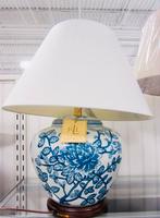 RALPH LAUREN LAMP MET LABELS XL MAAR, Huis en Inrichting, Lampen | Tafellampen, Ophalen, Zo goed als nieuw, Minder dan 50 cm