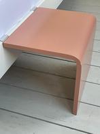 Auping Auronde bed tafeltje poederroze bedtafeltje, Gebruikt, Minder dan 45 cm, Ophalen of Verzenden, 70 cm of meer