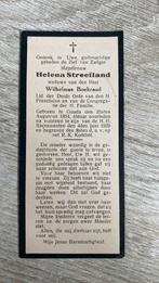 Helena Streefland 1854-1929! Goudax Wilhelmus Boekraad, Ophalen of Verzenden