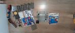 Lego trein 9v 9 volt 4563 4539 met extra rails netjes zgan, Ophalen of Verzenden, Zo goed als nieuw, Complete set, Lego