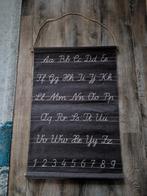 Schoolplaat Wandkleed Alfabet, Antiek en Kunst, Antiek | Schoolplaten, Ophalen of Verzenden