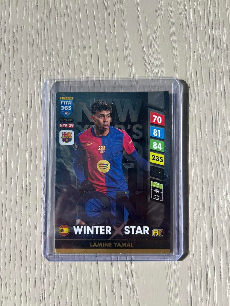 Lamine Yamal FIFA 365 Winter Star Kaart, Ophalen of Verzenden, Gebruikt, Plaatje