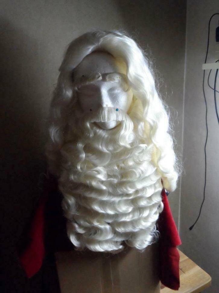 pruik.baard losse snor   wenkbrauwen, Diversen, Sinterklaas, Nieuw, Ophalen of Verzenden