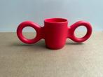 Gispen Dombo (Domoor) drinkbeker met grote oren, rood, Overige materialen, Ophalen of Verzenden, Zo goed als nieuw, Effen