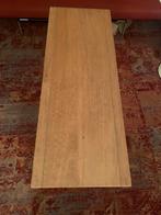 Side tabel/vintage sidetable met gebogen hoeken, Huis en Inrichting, Tafels | Sidetables, Gebruikt, 100 tot 150 cm, Eikenhout