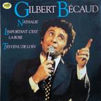 LP 2x Gilbert Bécaud  1980 + 1971  met oa Nathalie, Ophalen of Verzenden, 1960 tot 1980, Gebruikt, 12 inch