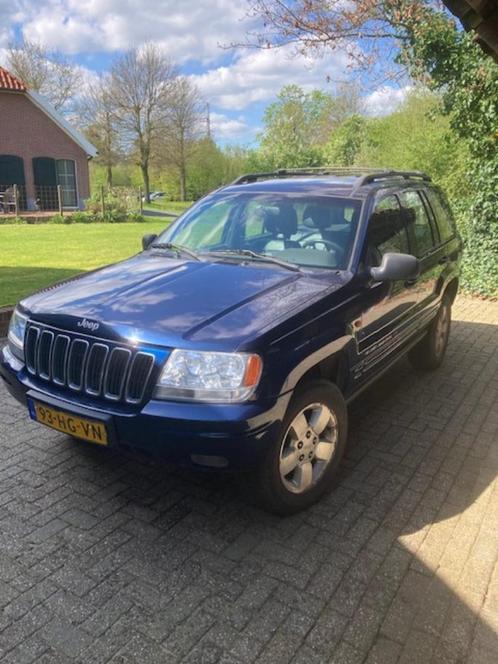 Jeep Grand Cherokee, Auto's, Jeep, Particulier, Grand Cherokee, Diesel, SUV of Terreinwagen, Automaat, Blauw, Zwart, Leder, Vierwielaandrijving